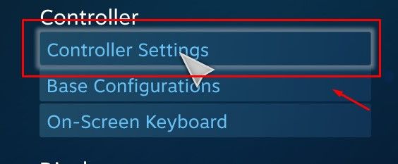 how to correctly configure ps4 controller on steam
