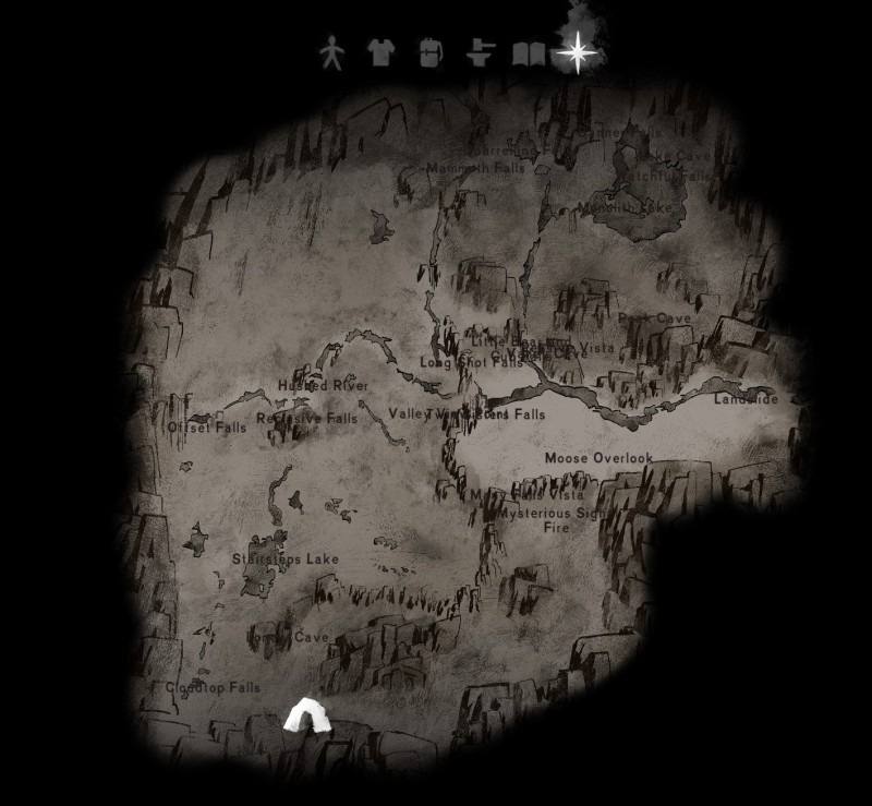 long dark timberwolf mountain map